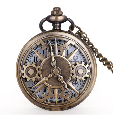 Reloj Bolsillo Engranaje Tureloj