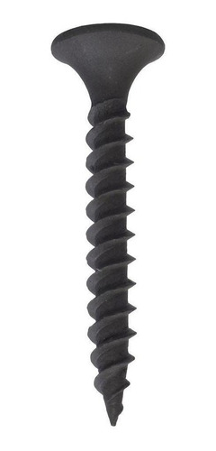 Tornillo P Tablaroca Rosca Fina 3.5x28.6mm Negro 100pzs