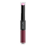 Labial Infallible Loréal Paris 24h 2-step Acabado Mate Color O Clock