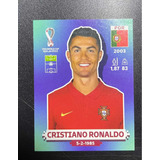 Lamina Figurita Cristiano Ronaldo Álbum Qatar 2022 Panini