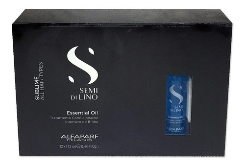 Alfaparf Ampolas Semi Di Lino Essencial Oil Sublime 12x13ml