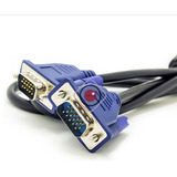 Cable Vga 5mts Metros Macho Filtro Pc Monitor Proyector