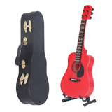 Modelo De Guitarra En Miniatura, Exquisitos Detalles Exterio