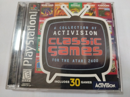 Activision Classics Ps1 Original Atari 2600 Completo Sony