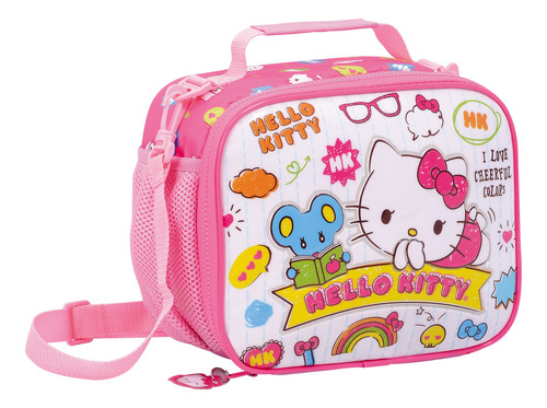 Lunchera Termica Infantil Hello Kitty Escolar Bolso