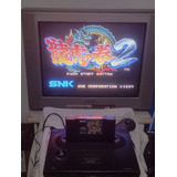 Neo Geo Aes Console Art Of Fiighting 2 Fatal Fury 2