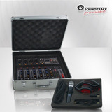 Kit De Mezcladora 6 Canales Bt Phantom Interfase Usb Studio6