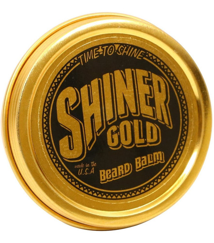 Shiner Gold Bálsamo Para Barba De Brillo Medio, 1.5 Oz, Tall