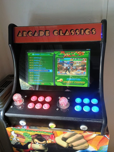 Arcade De Mesa Con Mueble, Portátil. 