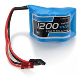 Bateria De Receptor Nimh 1200mah 6v Para Hsp Himoto Exceed