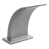 Cascata P/piscina De Embutir Na Parede Wave Fit 50cm Inox