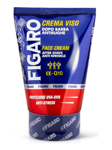 Creme Facial Pos Barba Antirrugas Revitalizante Figaro 100ml