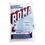 Jabon Roma 10 Bolsas 1 Kg Caja De Detergente Roma 