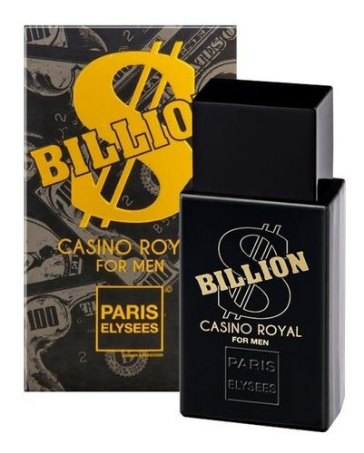 Perfume Billion Cassino Royal 100ml Edt - Paris Elysees