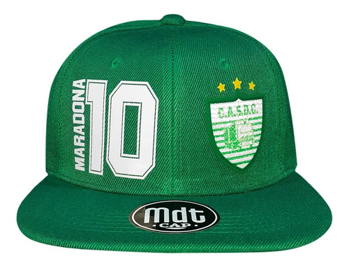 Gorra Plana Club Deportivo Camioneros Escudo Diego Mara. 10