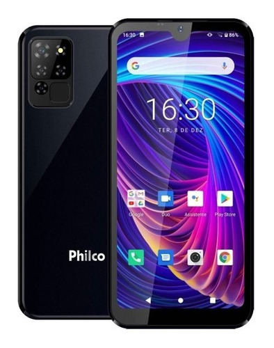 Smartphone Philco Hit P8 32gb Tela 6 3gb Ram Dark Blue