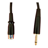 Cable Xlr Hembra A Plug 6,3mm Mono 10 Metros