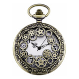 Morfong Reloj De Bolsillo Equipo Vintage Hueco Cuarzo Fob Re