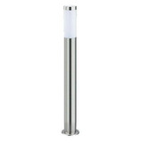 Farol Poste 80cm  Espiga Acero Inoxidable  Ip44 E27  