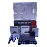 Console Nintendo 64 Completo 1 Controle 1 Fita Caixa Original Funcionando Tudo Perfeitamente!