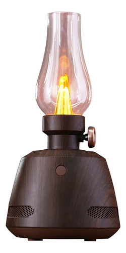 Lámpara De Queroseno Vintage Con Altavoz Bluetooth Y Luz Par
