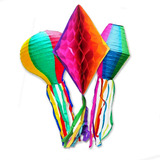Balão Festa Junina Decoração Kit Com 12 Unidades Colorido