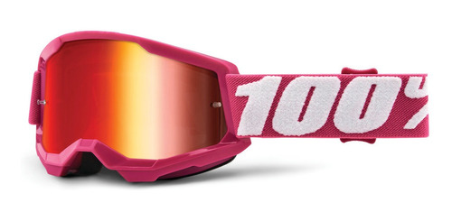 Goggles Moto Strata 2 Niño Fletcher Rojo Lens 100% Original