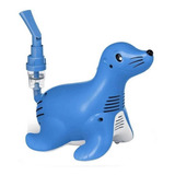 Nebulizador A Pistón Philips Respironics Sami The Seal Azul 220v