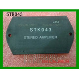 Stk043 Circuito Integrado De Amplificacion 20w X2