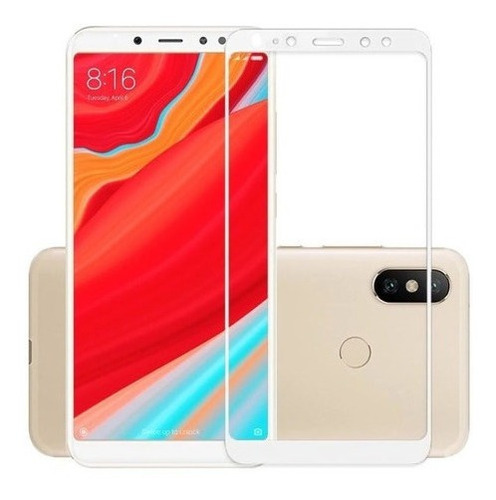 Película Nanogel 3d 5d P/ Xiaomi Redmi S2 Branca