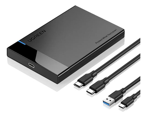 Carry Disk Usb-c Disco Rigido Sata Ssd 2.5  0.5m 6tb Ugreen