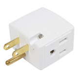 Cubo Adaptador De 125 Volts Blanco Leviton