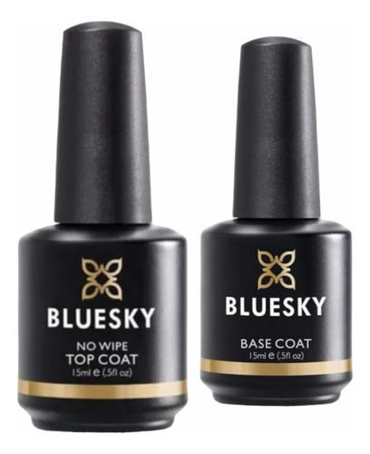 Pack Top Coat (no Wipe) + Base Coat Bluesky