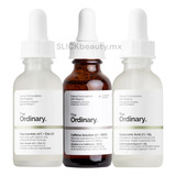 The Ordinary Niacinamide + Caffeine + Hyaluronic Acid Combo