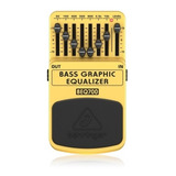 Pedal Para Contrabaixo Behringer Beq700 Equalizador