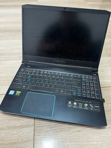 Notebook Acer Predator 15,6 I7-10750h 16 Gb Ram Rtx2060