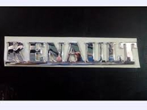 Emblema Renault Varios Cromado Original En Su Blister  Foto 3