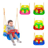 Columpio Silla 3 En 1 Ajustable Portátil Niños Asiento Bebé.