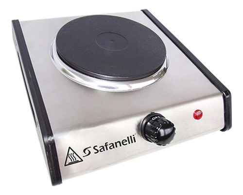  Fogão Cooktop Mesa Elétrico 1 Placa 1000w Aço Inoxidável