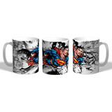 Taza Superman Tipo Comic Super Héroes Dc