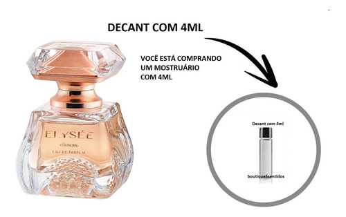 Elysée Eau De Parfum Decant Com 4ml