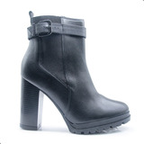 Botas Botinetas Vizzano Mujer Importadas Confort Tyler Cinto