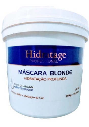 Máscara Violeta Blonde Hidratação Profunda 1,6kg Hidratage