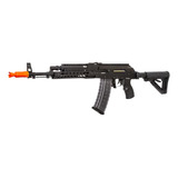 Rifle Airsoft Aeg Rk74-t Ak47 Full Metal Gatilho Eletrônico