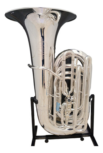 Tuba 5/4 Hs Musical Hstb1 Sib - Prateada - Nova 28.500 