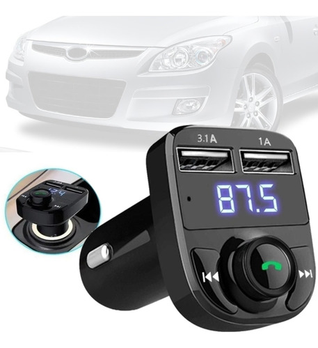 Adaptador Bluetooth Conversor Fm Universal Hyundai I30