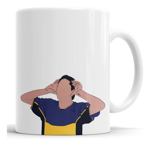 Taza Juan Roman Riquelme - Topo Gigio - Cerámica