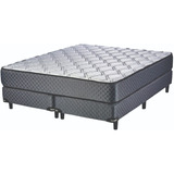 Sommier Suavestar Espuma Centuria Súper Queen De 200cmx160cm Con Base Dividida