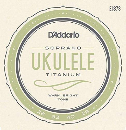 Cuerdas De Ukulele D'addario Ej87s Titanium.