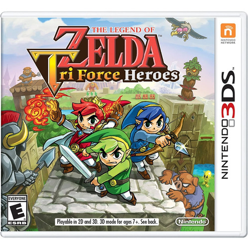 Juego Fisic Nintendo 3ds The Legend Of Zelda Triforce Heroes